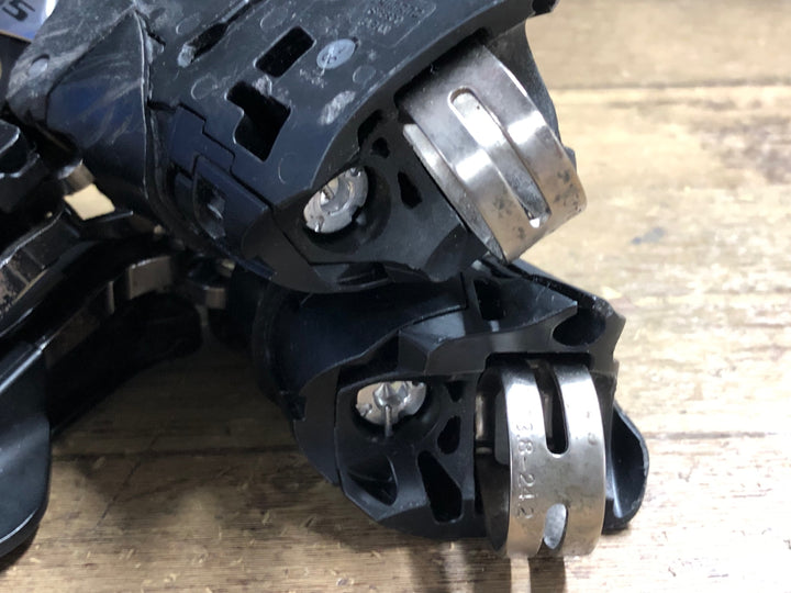 KC162 シマノ SHIMANO 105 ST-5800 STIレバー 2x11S ※ブラケットカバー欠品、プレート割れのためジャンク