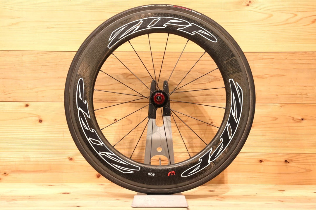 ジップ ZIPP 808 ファイアクレスト FIRECREST カーボン チューブラー リアホイール シマノ12/11S 【千葉店】