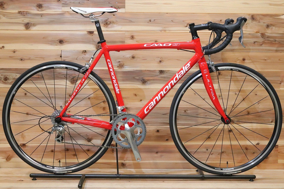 キャノンデール CANNONDALE キャド CAAD9-6 2009モデル 54サイズ シマノ ティアグラ 4500 MIX 9S アルミ  ロードバイク 【広島店】