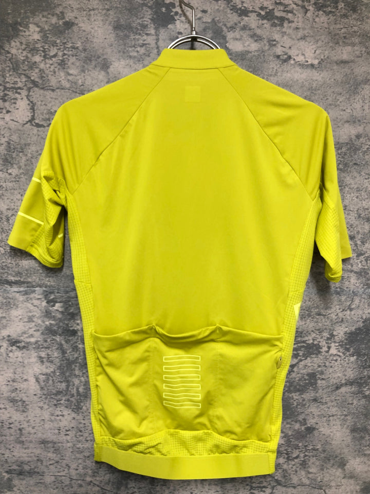 KL639 ラファ Rapha PRO TEAM LIGHTWEIGHT JERSEY 半袖 サイクルジャージ 黄 XS