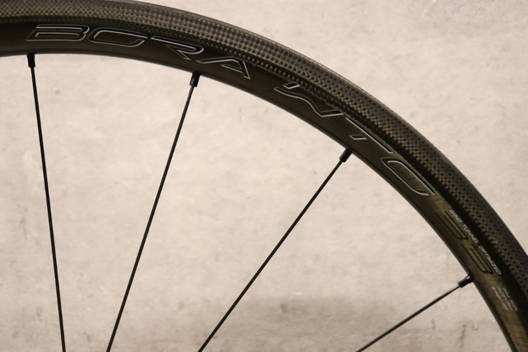 カンパニョーロ CAMPAGNOLO ボーラ BORA WTO 33 AC3 カーボン チューブレス ホイールセット シマノ 12/11S 【さいたま浦和店】