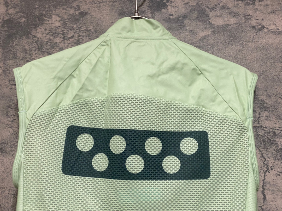 JQ539 ペドラ pedla サイクルベスト ジレ 黄緑 XS
