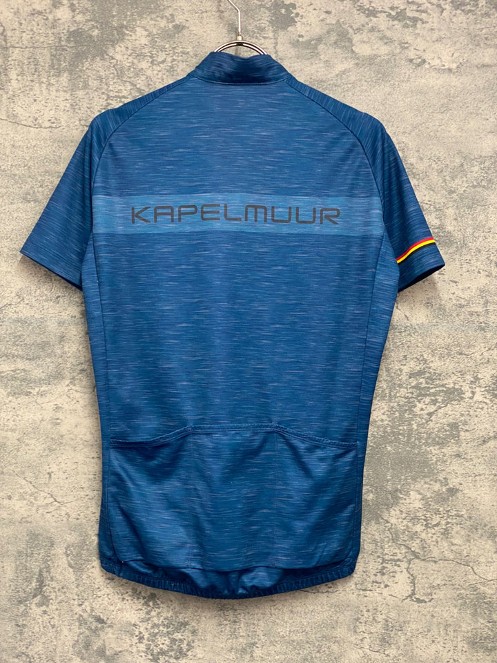 JX266カペルミュール KAPELMUUR 半袖 サイクルジャージ ネイビー M相当