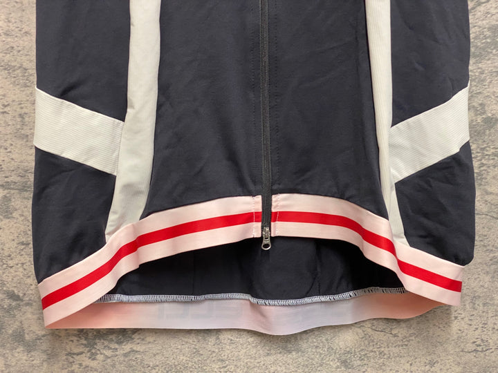 JN603 カステリ castelli 半袖サイクルジャージ 黒白 XXXL 色移り 黄ばみ