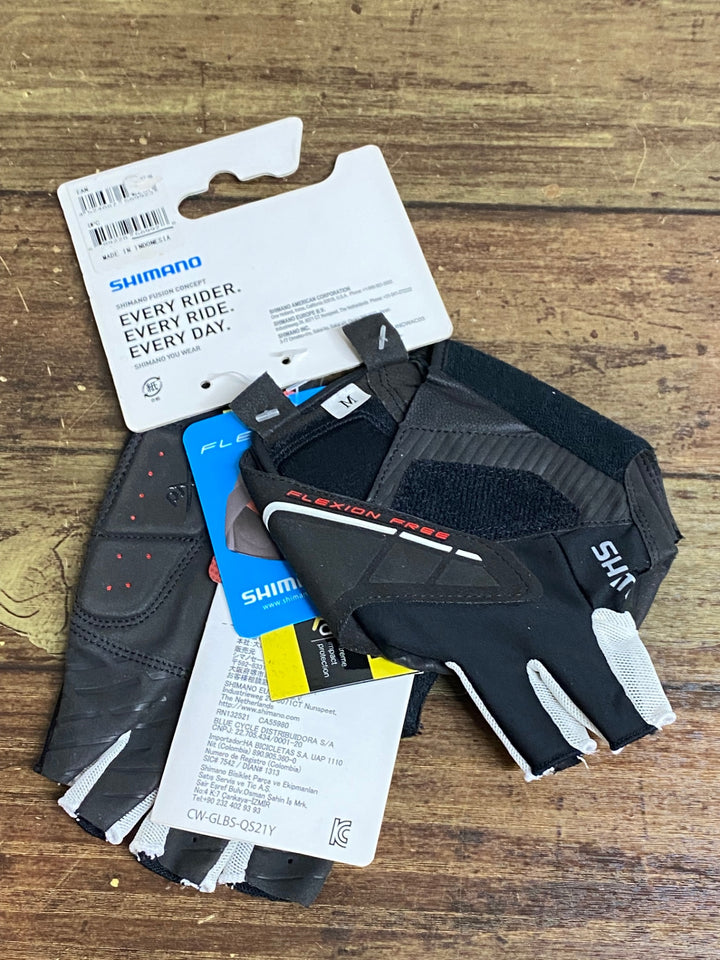 JX984 シマノ SHIMANO 指切 グローブ 黒 M