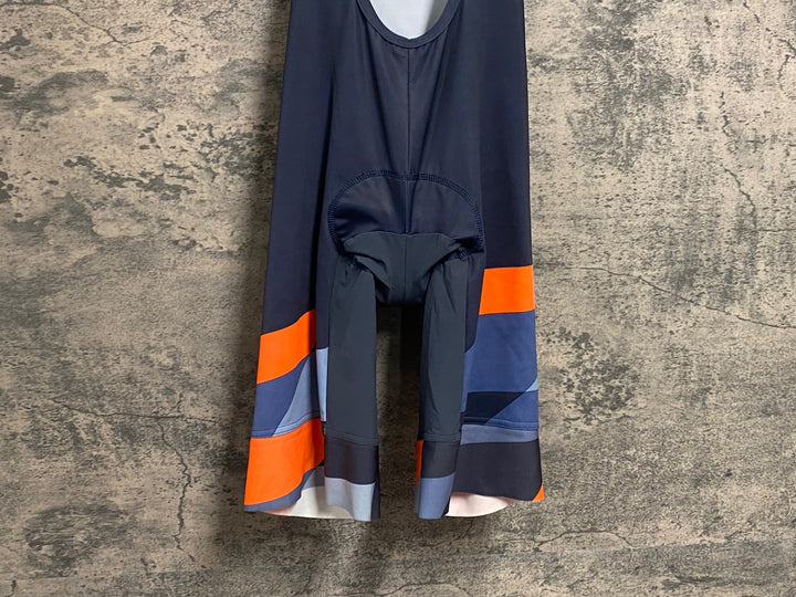 JW298 カステリ CASTELLI ビブショーツ ネイビー オレンジ XL