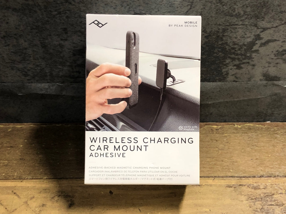 KE782 ピークデザイン PEAK DESIGN WIRELESS SHARGING CAR MOUNT スマートフォン ワイヤレス車載充電 未開封