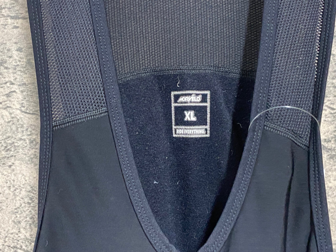 KG167 モルベロ MORVELO ビブタイツ 黒 XL 裏起毛