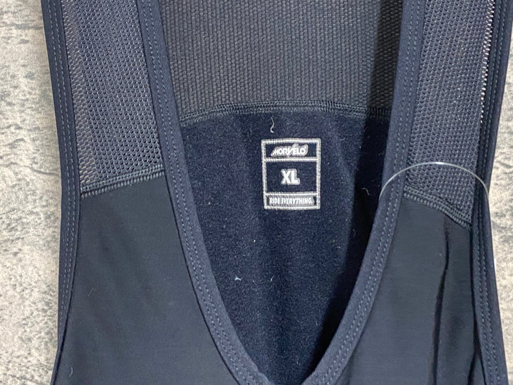 KG167 モルベロ MORVELO ビブタイツ 黒 XL 裏起毛