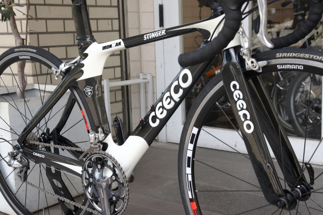 訳アリ シーポ CEEPO スティンガー STINGER 2009モデル シマノ デュラエース 7800 MIX 10S カーボン ロードバイク 【横浜店】