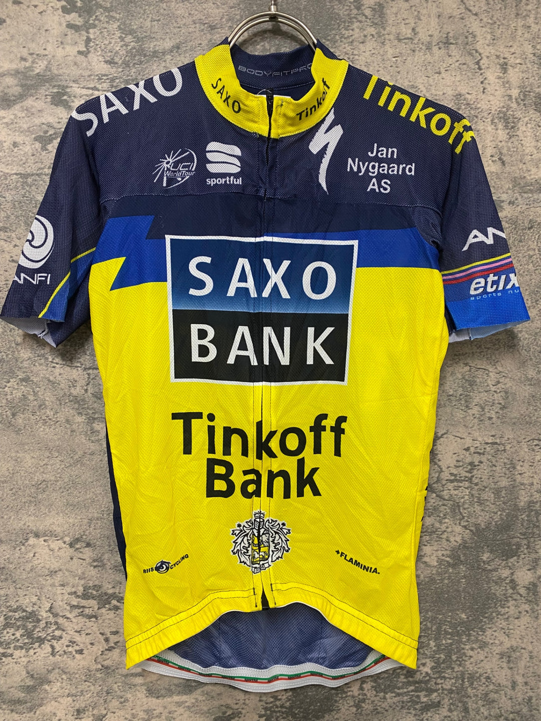 JV216 スポーツフル sportful 半袖 サイクルジャージ 総柄 M Tinkoff