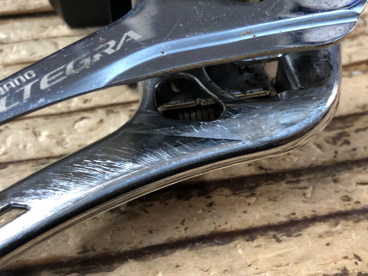 JQ295 シマノ SHIMANO アルテグラ ULTEGRA FD-R6770 フロントディレーラー Di2 接続確認済み