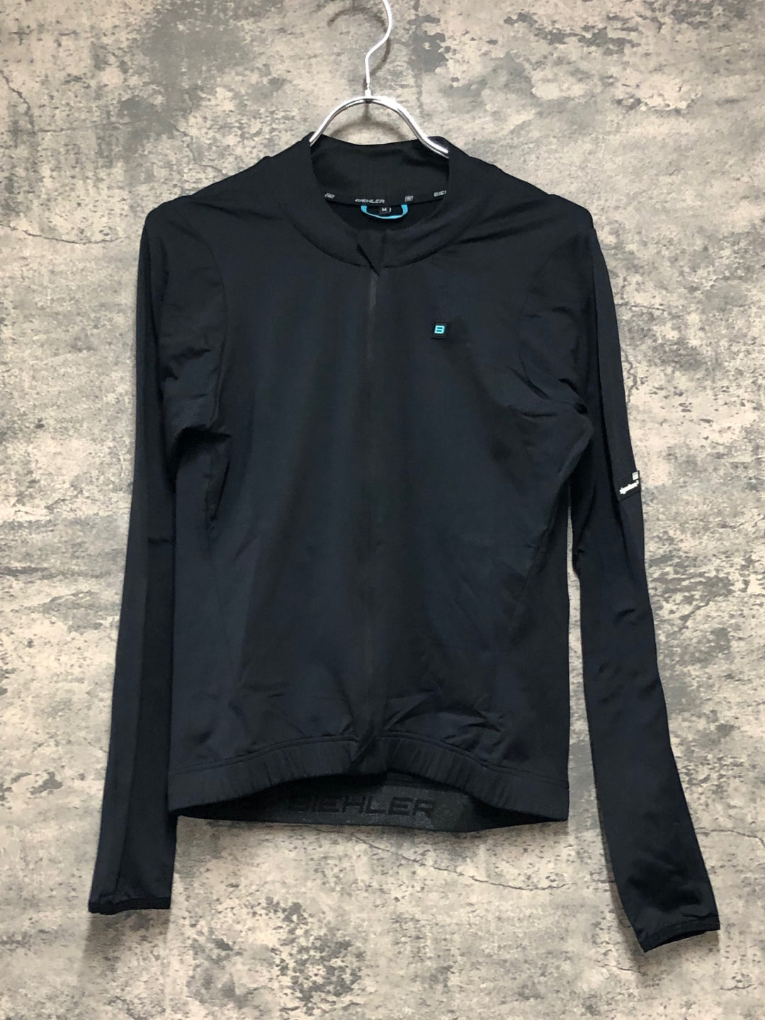 KD770 ビーラー BIEHLER 長袖サイクルジャージ 黒 M