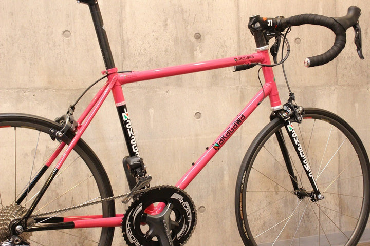 ナカガワ NAKAGAWA オーダーフレーム車 24インチ シマノ アルテグラ 6870 11S Di2 クロモリ ロードバイク【名古屋店】