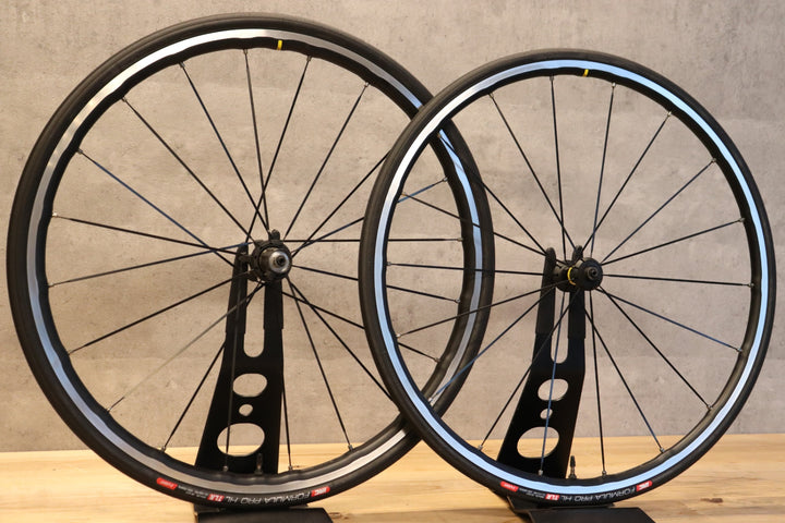 マヴィック MAVIC キシリウムエリート KSYRIUM ELITE UST アルミ チューブレスレディ ホイールセット シマノ11/12S 【さいたま浦和店】