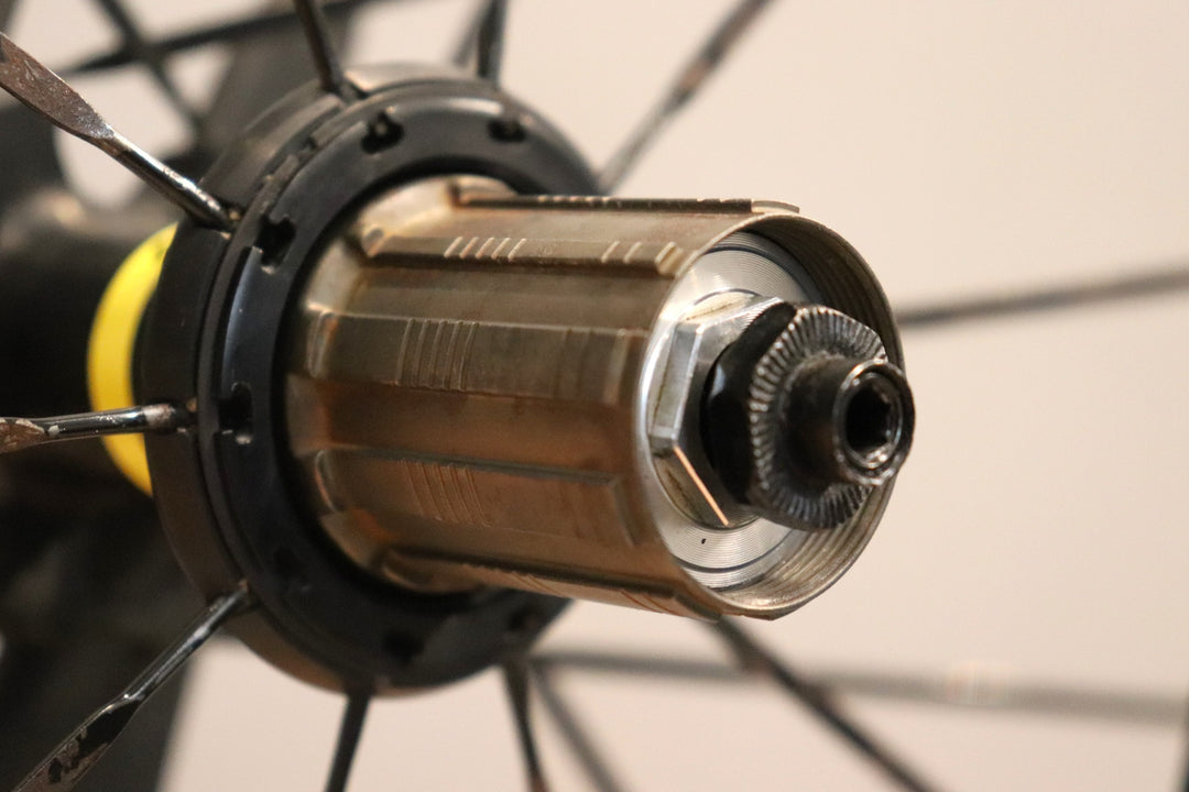 訳アリ マヴィック MAVIC キシリウム エリート KSYRIUM ELITE UST アルミ チューブレスレディ ホイールセット シマノ11S/12S 【仙台店】