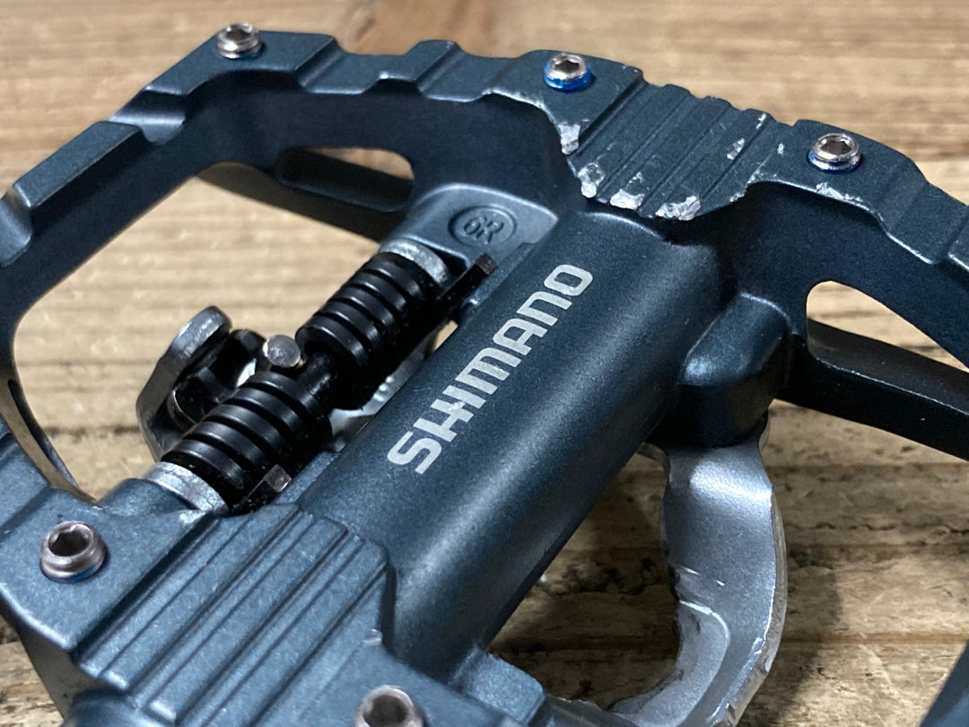 JZ377 シマノ SHIMANO PD-EH500 ビンディングペダル 片面フラット SPD