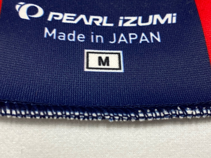 KI473 パールイズミ PEARL iZUMi 長袖 サイクルジャージ 裏起毛 M 紺白