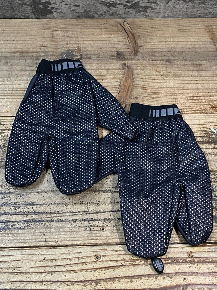 JT514 アソス ASSOS Lobster Shell Gloves 長指 グローブ 黒 M 裏起毛