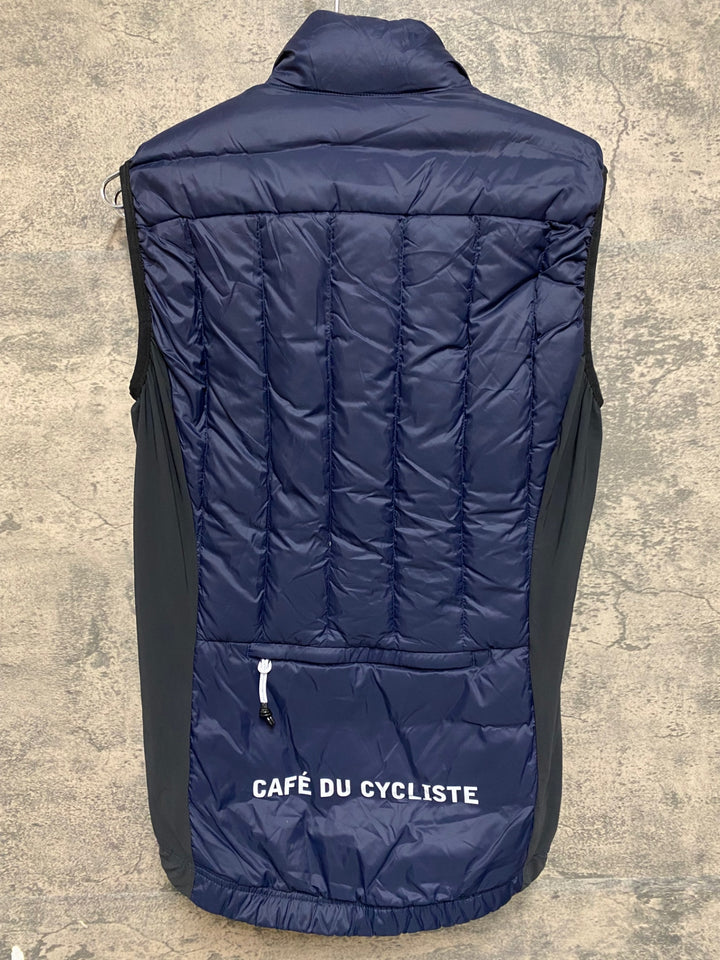 KS235 カフェドシクリステ cafe du cycliste ALEXIA Unisex サイクルベスト ジレ 紺 S