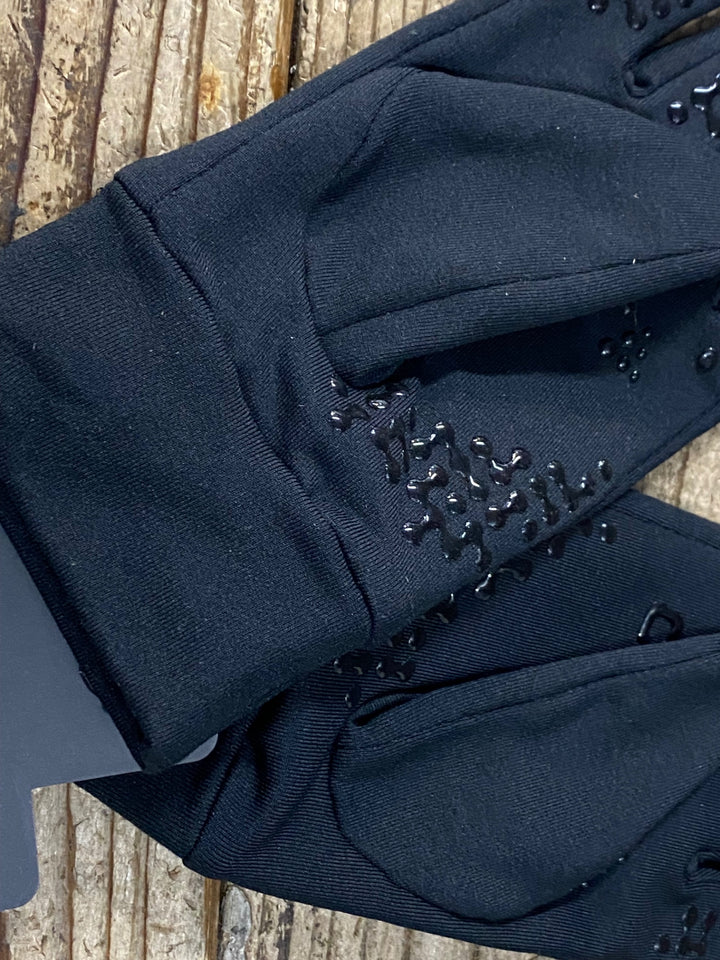 JV388 クラフト CRAFT 長指 グローブ 黒 S 裏起毛