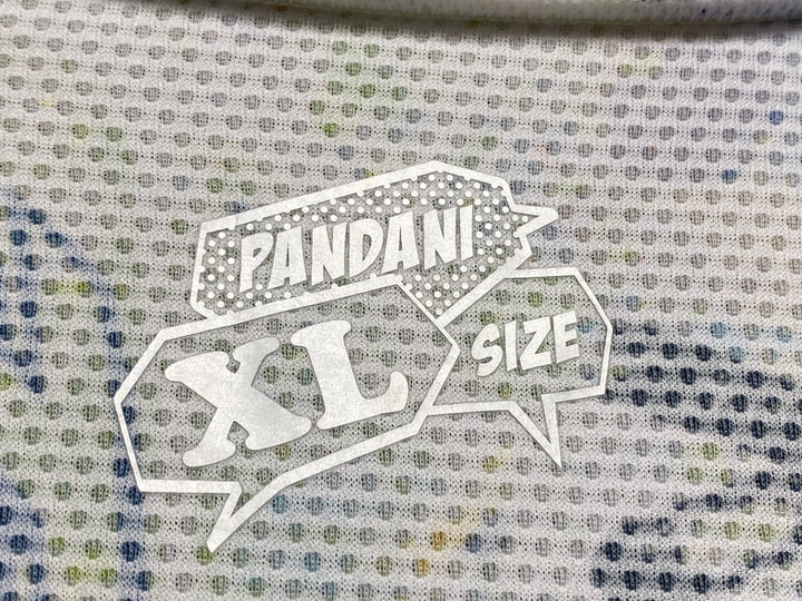 KJ225 パンダーニ Pandani 半袖 サイクルジャージ 白ピンク XL