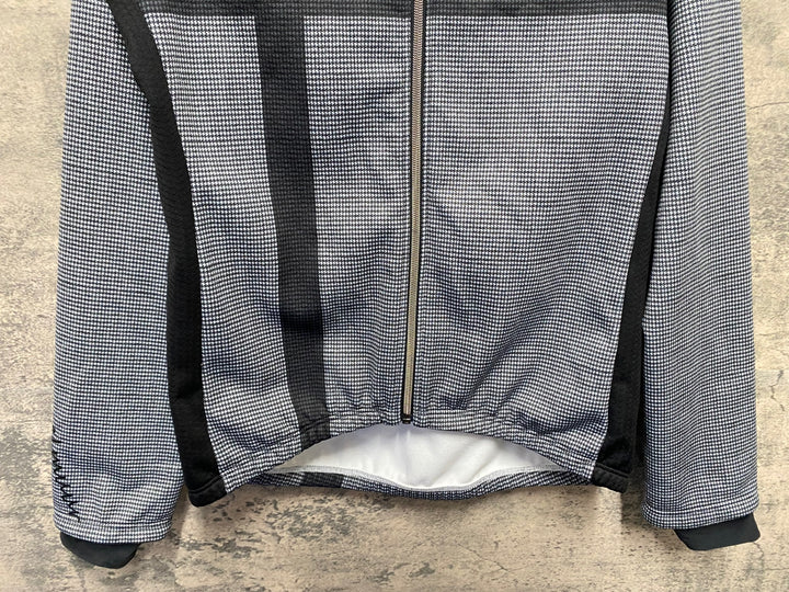 KB766 カペルミュール KAPELMUUR 長袖 サイクルジャケット 白 黒 L 裏起毛