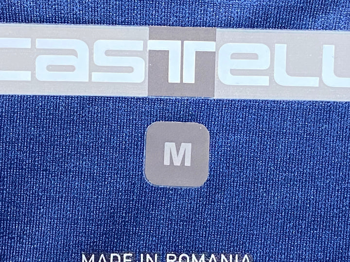 JQ889 カステリ CASTELLI ROSSOCORSA 半袖 サイクルジャージ 青 L