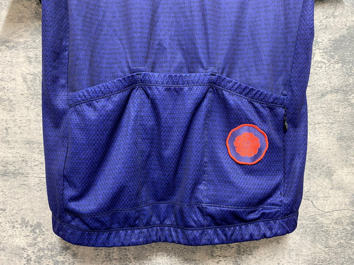 JN155 ラファ Rapha MEN'S COUNTRY JERSEY 半袖 サイクルジャージ 黒 紺 M TEAM Sky
