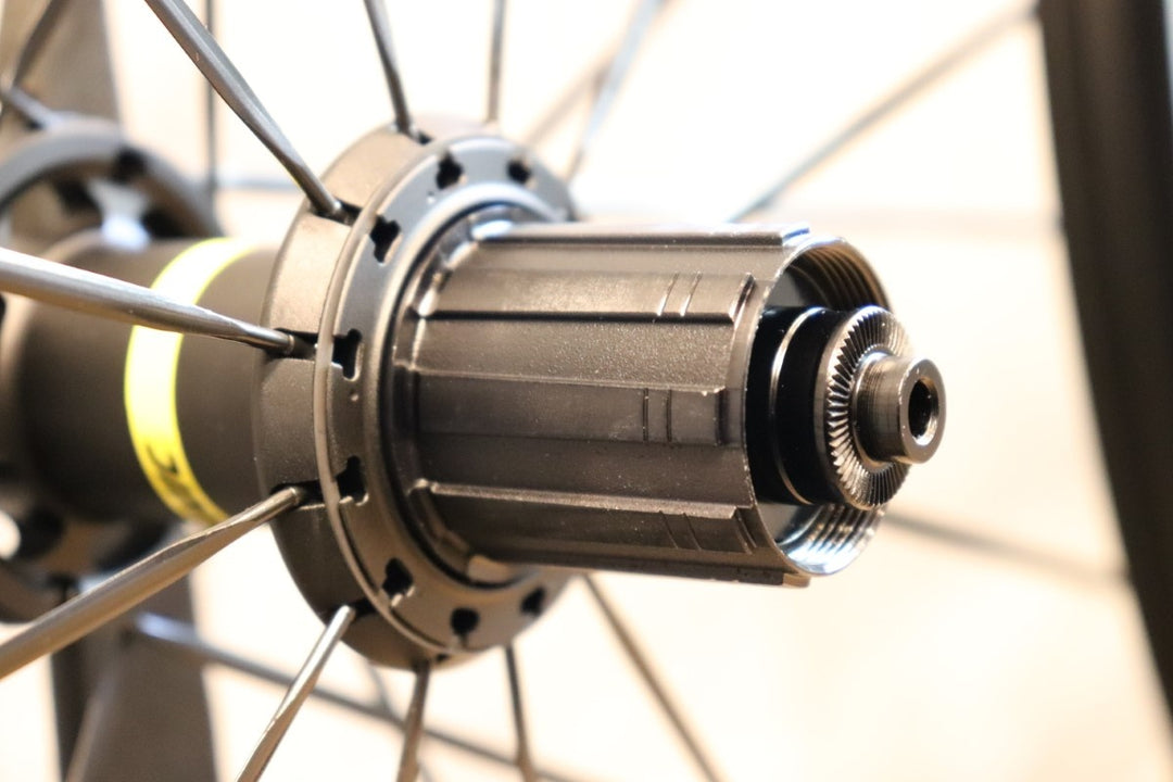 未使用品 マヴィック MAVIC キシリウム KSYRIUM SL UST アルミ チューブレス ホイールセット シマノ 12/11S ワイド 19C【さいたま浦和店】