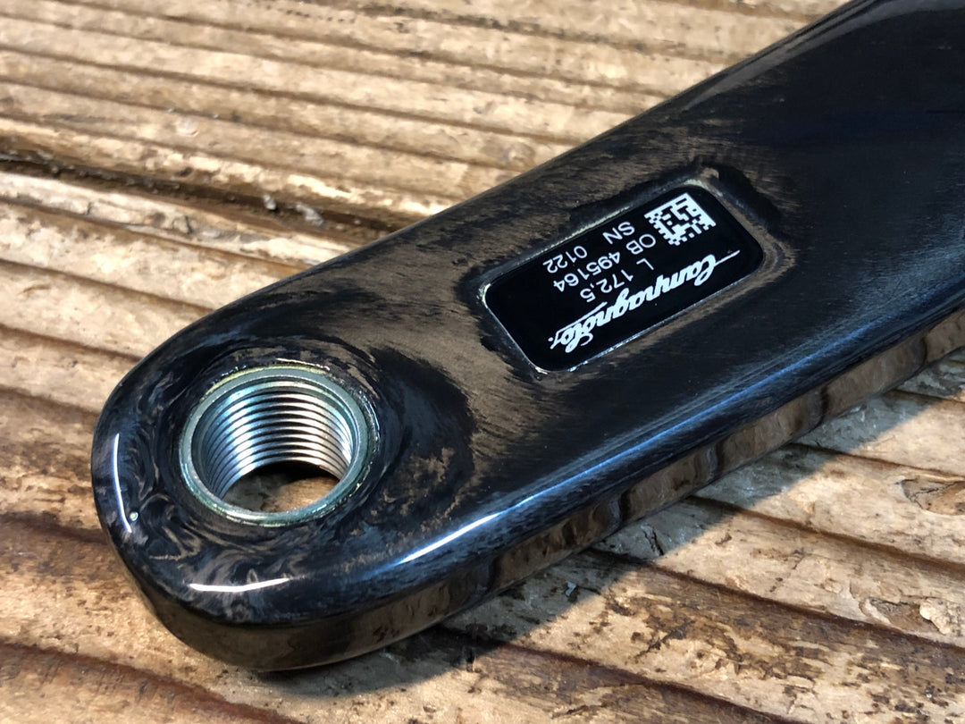 JN962 カンパニョーロ CAMPAGNOLO スーパーレコード SUPERRECORD カーボン クランクアームセット 172.5mm