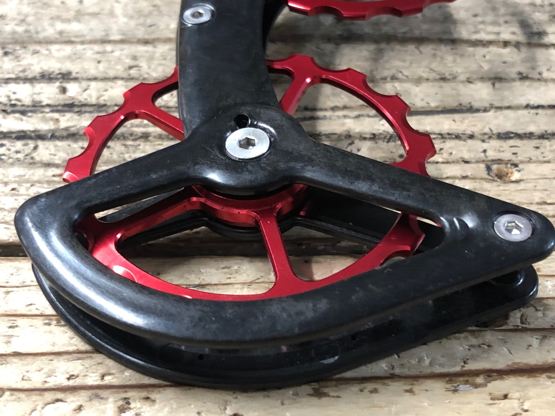KC356 セラミックスピード ceramicspeed OSPW ビッグプーリー 赤