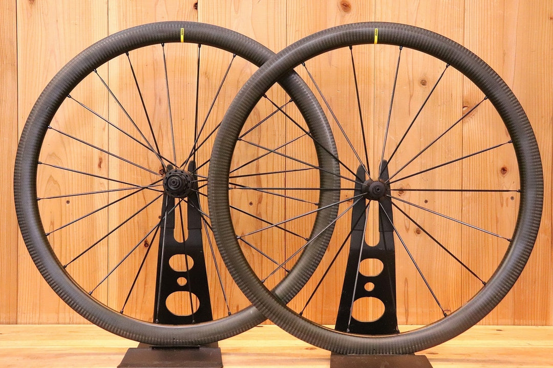 マヴィック MAVIC コスミック COSMIC SLR 40 カーボン チューブレスレディ ホイールセット シマノ 11S/12S 【芦屋店】