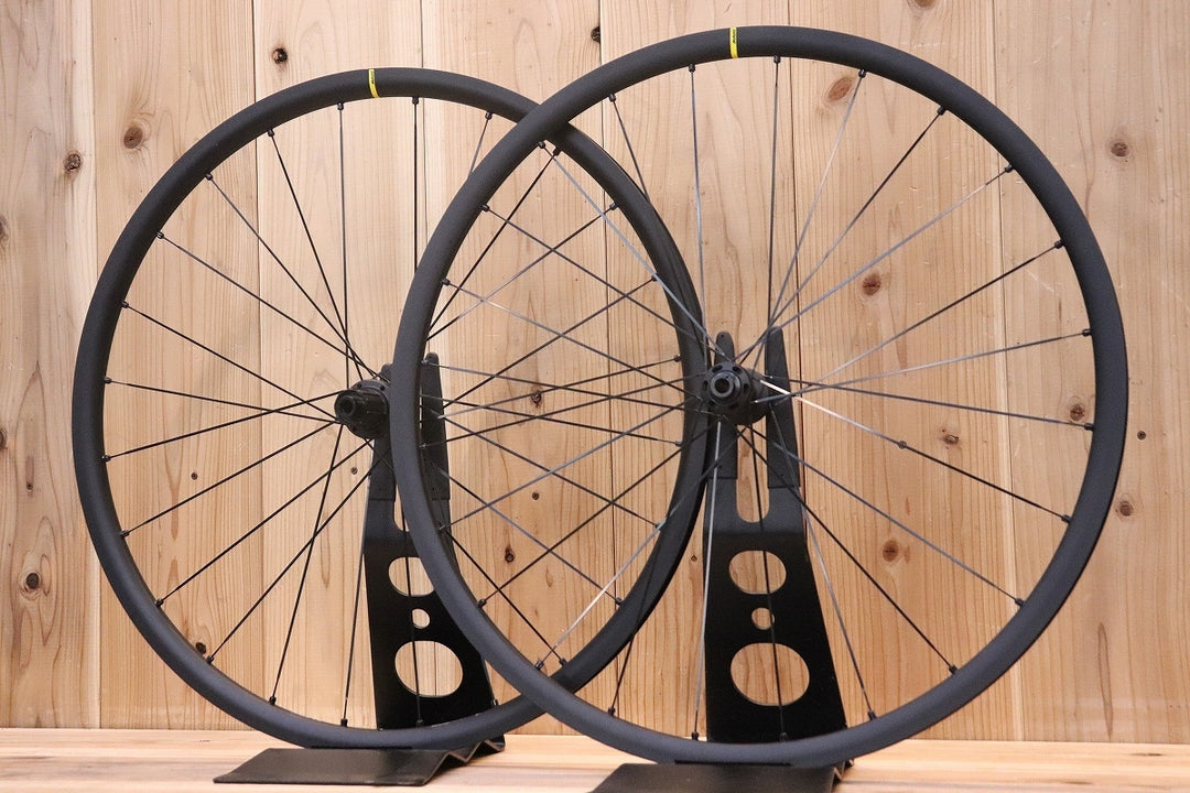 マヴィック MAVIC キシリウム KSYRIUM S25 DISC アルミ チューブレスレディ ホイールセット シマノ 11S/12S 19C 【芦屋店】