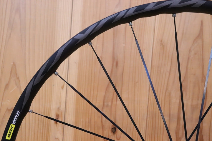 マビック MAVIC キシリウム エリート  KSYRIUM ELITE UST DISC アルミ チューブレスレディ ホイールセット シマノ11/12S 【芦屋店】