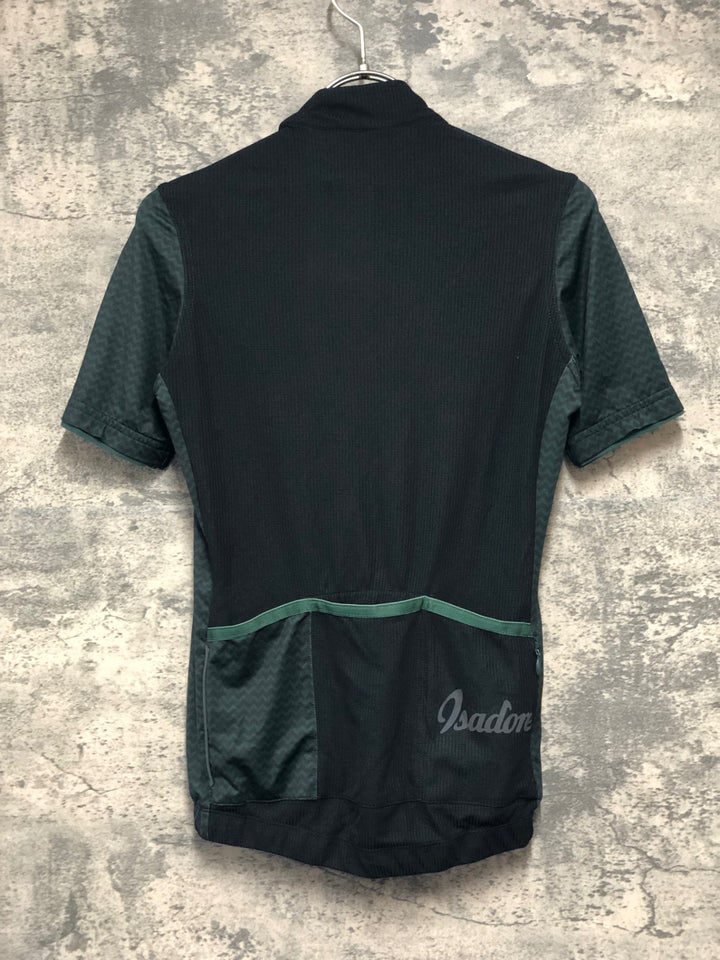 JY375 イザドア Isadore 半袖 サイクルジャージ 黒 S
