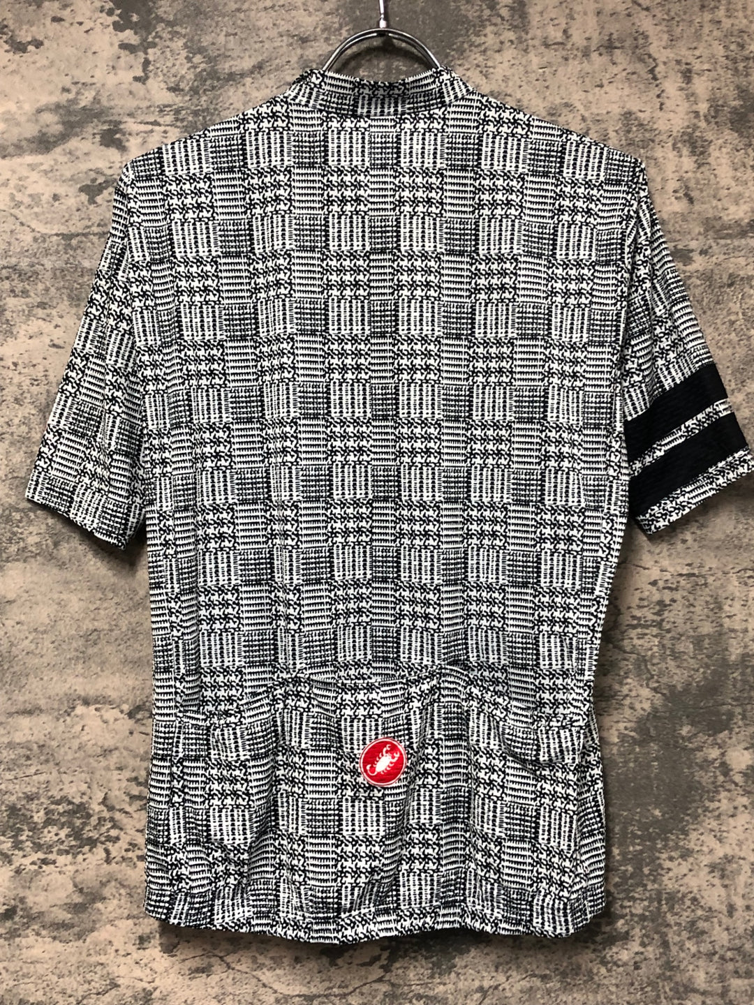 JV724 カステリ CASTELLI 半袖 サイクルジャージ 総柄 M