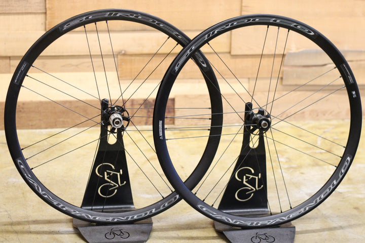 カンパニョーロ CAMPAGNOLO シロッコ SCIROCCO DB アルミ チューブレスレディ ホイールセット シマノ 12/11S 【立川店】