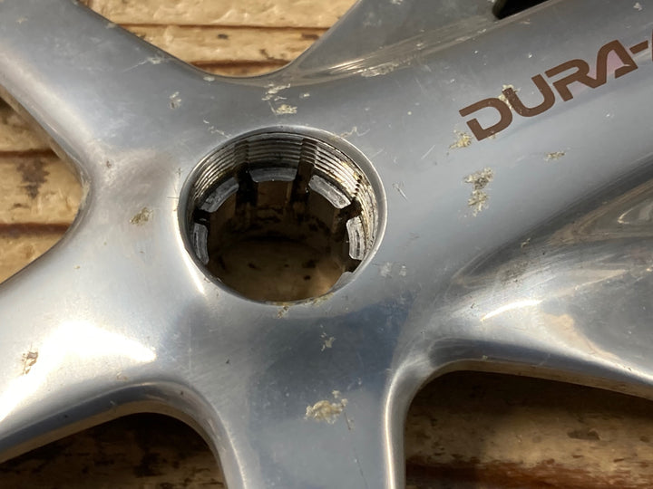 KO827 シマノ SHIMANO デュラエース DURA-ACE FC-7700 クランクセット 172.5mm MICHE SUPER TYPE チェーンリング
