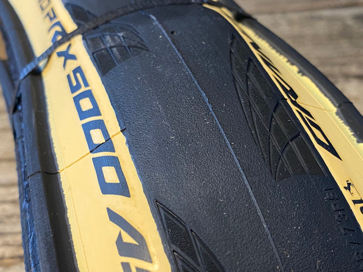 JX381 コンチネンタル Continental GRANDPRIX5000 AS TR チューブレスレディタイヤ 700×32C 黒/トランスペアレント