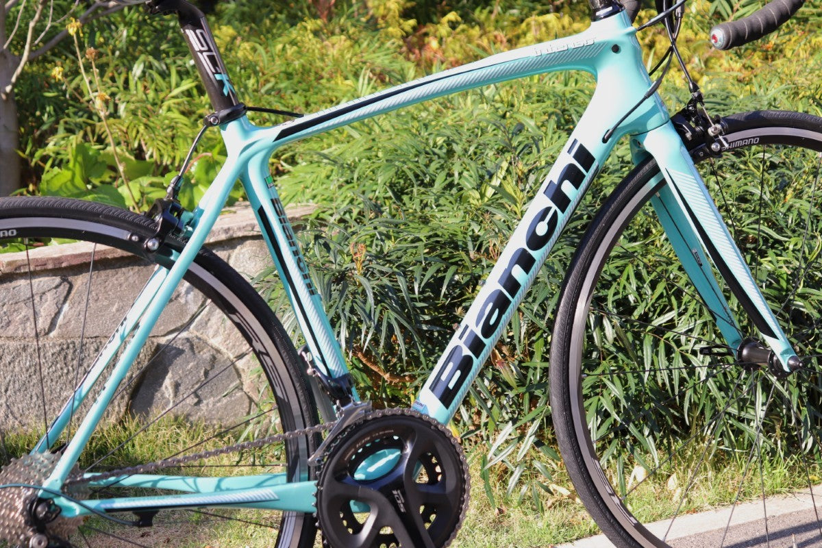 ビアンキ BIANCHI インテンソ INTENSO 2016 53サイズ シマノ 105 5800 11S カーボン ロードバイク 【さい –  BICI AMORE ONLINE STORE