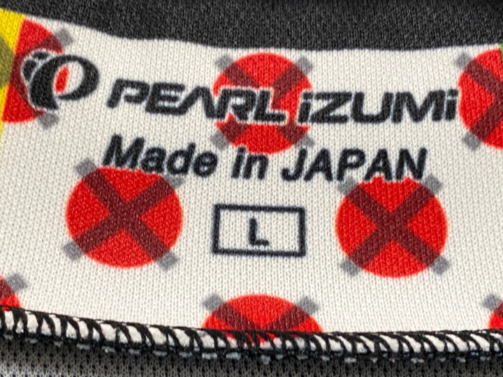 KD330 パールイズミ PEARL iZUMi 半袖 サイクルジャージ L 黒 総柄