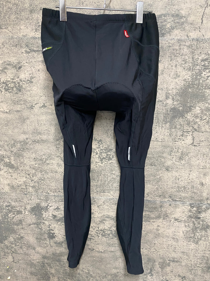 JW267 パールイズミ PEARL iZUMi レーサーパンツ 黒 XL 裏起毛 3DMEGA WINDBREAK
