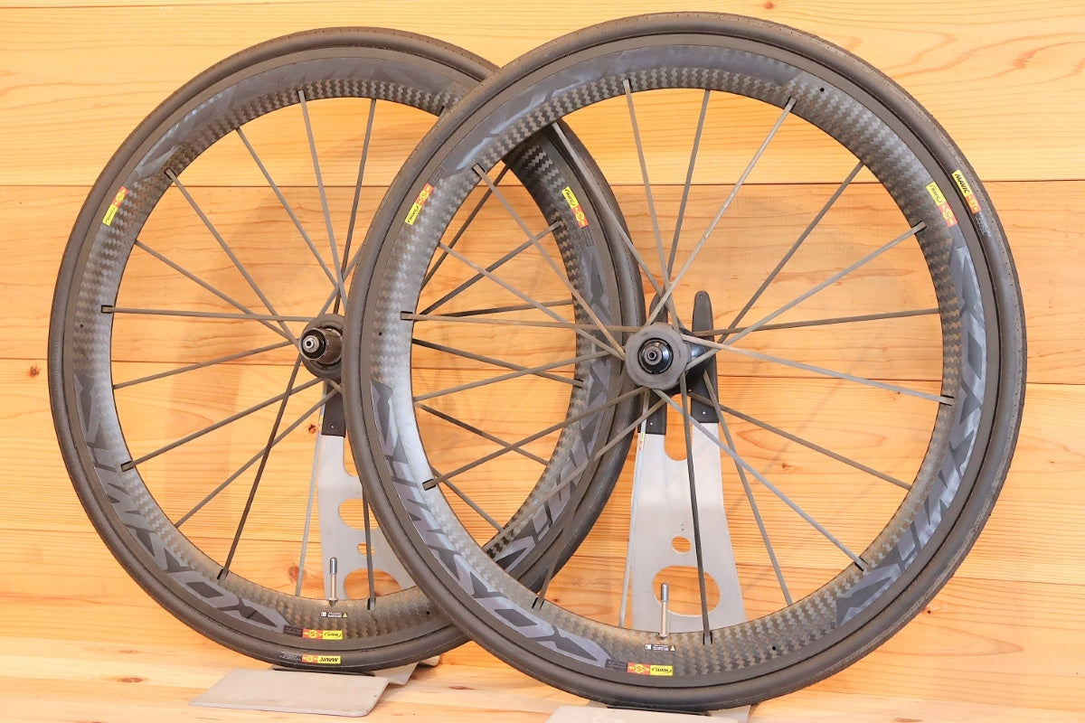 【名作】MAVIC Cosmic カーボンSLR ホイール エグザリット仕様 マビック MAVIC コスミックカーボン COSMIC CARBON SLR EXALITH