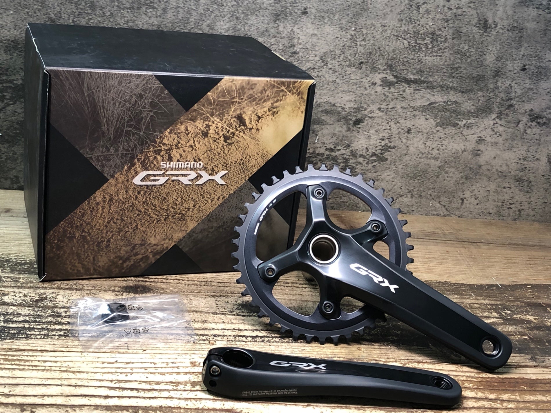 JR623 シマノ SHIMANO GRX FC-RX810-1 クランクセット 172.5mm 42T