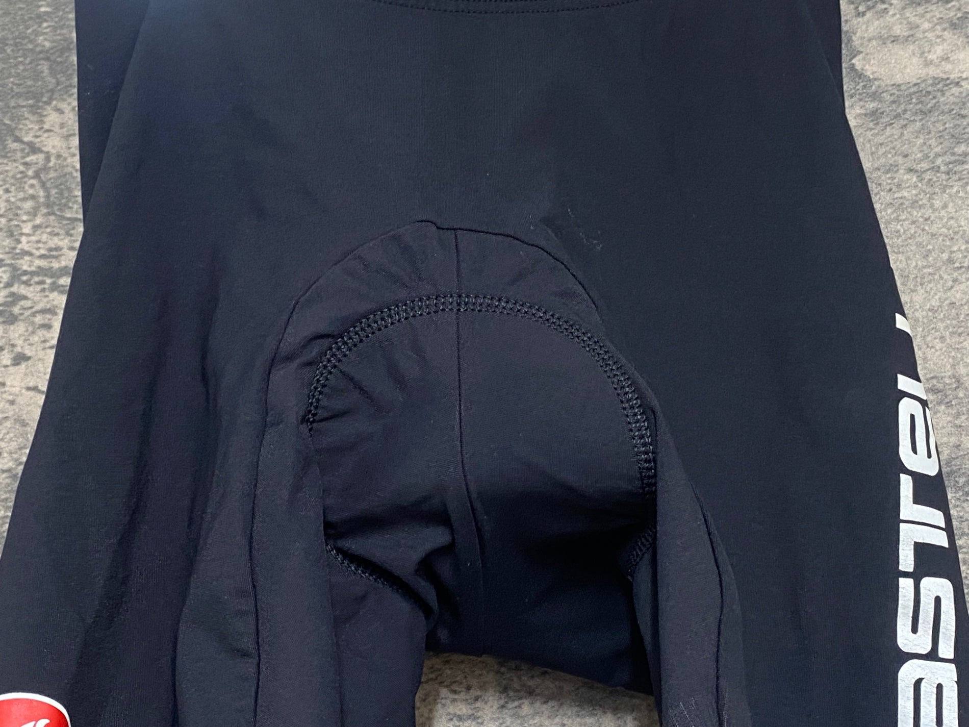 KH167 カステリ CASTELLI ロッソコルサ ROSSO CORSA レーサーパンツ 黒