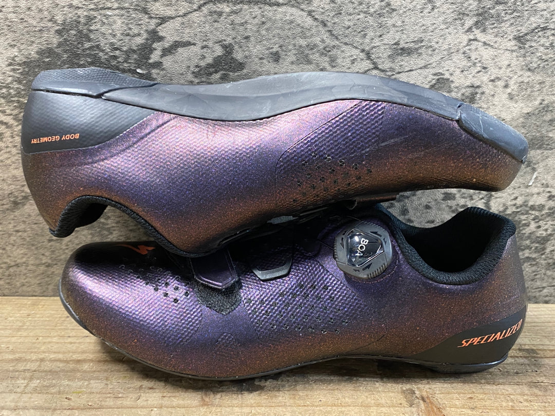 KB055 スペシャライズド SPECIALIZED Torch 2.0 ビンディングシューズ パープル BOA 3穴 EU39