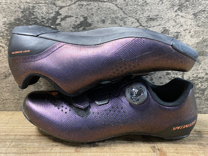 KB055 スペシャライズド SPECIALIZED Torch 2.0 ビンディングシューズ パープル BOA 3穴 EU39