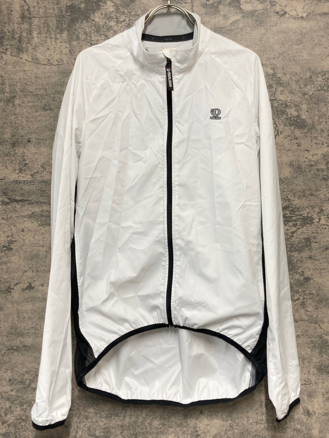 KK443 パールイズミ PEARL iZUMi 長袖 ウィンドブレーカー 白 XL