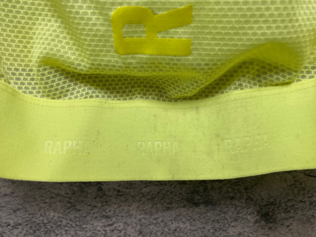 JP860 ラファ Rapha WOMEN'S PRO TEAM LIGHTWEIGHT GILET ジレ サイクルベスト 黄 XXS レディース